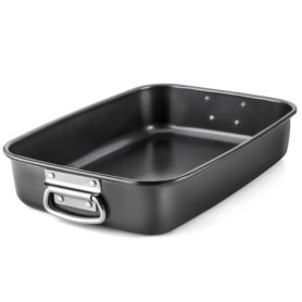 Plat à Four Rectangulaire Space Home 40 cm avec Poignées - Idéal pour Lasagnes et Gratins