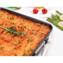 Plat à Four Rectangulaire Space Home 40 cm avec Poignées - Idéal pour Lasagnes et Gratins