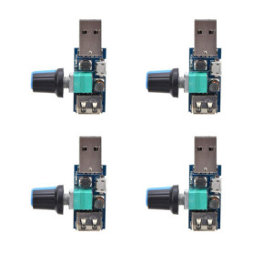 Régulateur de Vitesse Mini USB pour Ventilateur GERUI - 5V à 12V