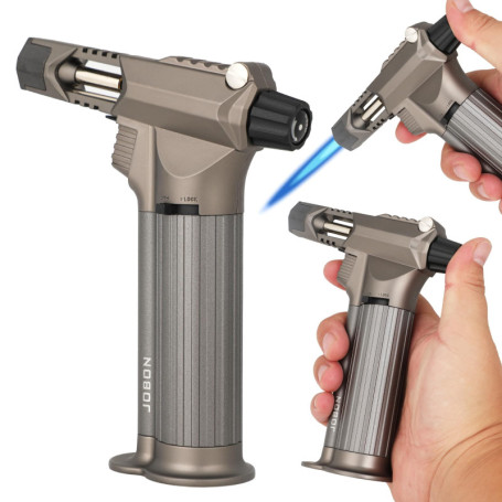 Chalumeau Professionnel Métallique avec Verrouillage de Sécurité