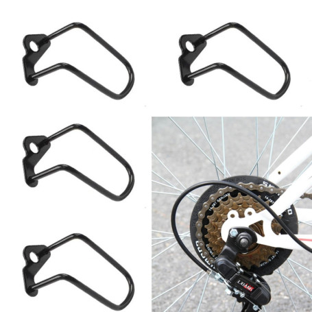 Kit de 4 Protections pour Dérailleur Arrière de Vélo - Antirouille et Durable