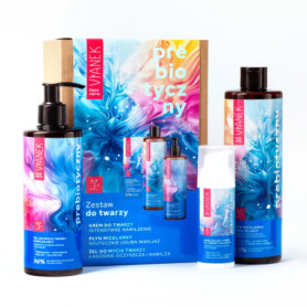 Set Prébiotique VIANEK pour Soin du Visage - Gel, Eau Micellaire et Crème Hydratante