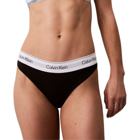 String Femme Calvin Klein Noir XL - Élégance et Confort