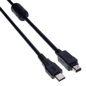 Câble USB-C pour Appareils Photo Olympus - Transfert de Données Rapide