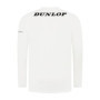 Maillot de Tennis DUNLOP Essentials à Manches Longues - Blanc/Noir - XS Mixte
