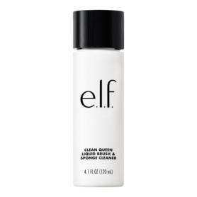 e.l.f. Clean Queen Gel Nettoyant pour Pinceaux et Éponges - Formule Douce et Végétalienne