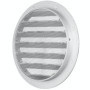 Grille d'Aération Ronde 150mm en Aluminium avec Moustiquaire Inox - Intérieur & Extérieur