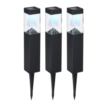 Lampe de Jardin Solaire Grundig - Éclairage Extérieur Économique Noir