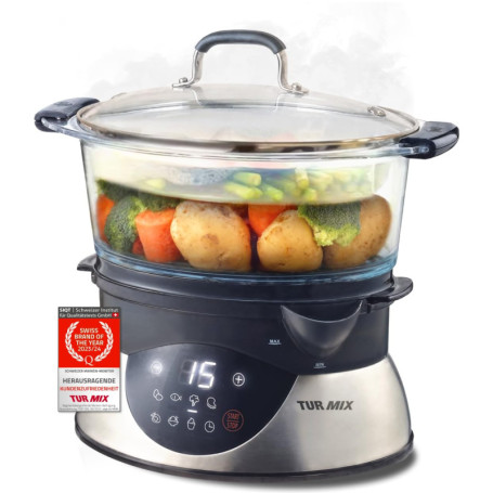 Cuiseur Vapeur Turmix CX 220 - 5,2 L avec Écran Tactile et Fonction Yaourt