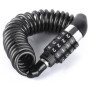 Antivol Câble Extensible YANGWEN pour Casque de Moto et Vélo - Sécurité à 4 Chiffres