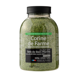 Sels de Bain Marins Calm Aloe Vera - Relaxation et Bien-être - Corine de Farme