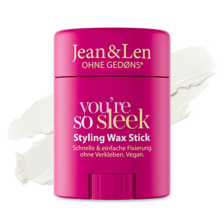 Cire Coiffante Vegan Jean & Len - Fixation Forte pour Cheveux Sleek