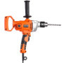 VEVOR Malaxeur Perceuse Électrique 2-en-1 avec Poignée Rotative