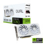 ASUS Dual GeForce RTX 5060 Carte Graphique GDDR7 OC Edition Blanc