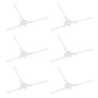 Lot de 6 Brosses Latérales pour Aspirateurs Robots Rowenta X-plorer