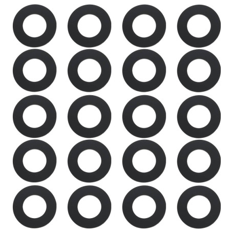 Kit de 20 Cales en POM pour Godet de Pelle et Chargeuse Compacte - 35x65x2 mm