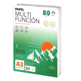 Papier A3 Multifonction 80g - 50 Feuilles pour Imprimante et Projets Créatifs