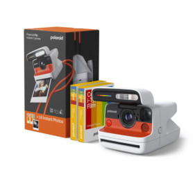 Polaroid Flip - Appareil Photo Instantané Blanc avec Film Couleur (16 Photos)