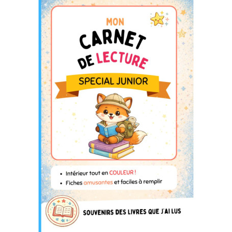 Carnet de Lecture Amusant pour Enfants de 6 à 8 Ans