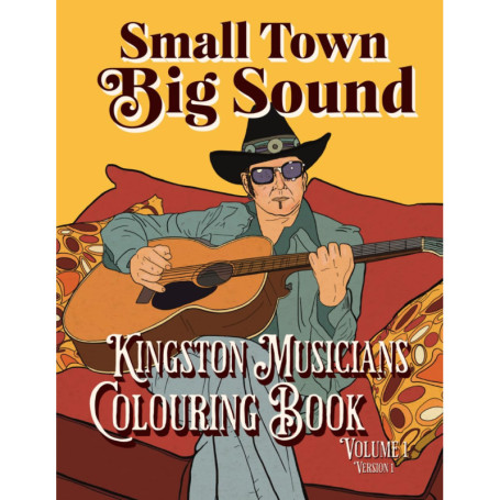 Livre de Coloriage Musiciens de Kingston - Volume 1