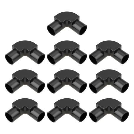 Lot de 20 Coudes D'inspection en PVC à 90° pour Conduits de Câbles - LT Easiyl