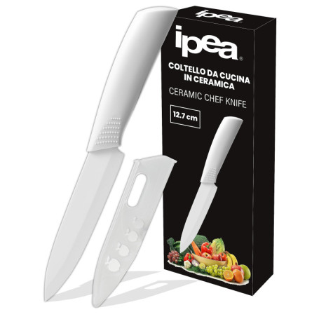 Couteau en Céramique IPEA pour Fruits et Légumes - Multifonction Aiguisé