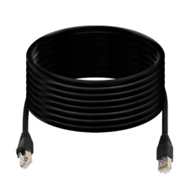 Câble RJ50 10P10C Cat 5E QIANRENON 5 m - Mâle vers Mâle Blindé pour Équipements de Test