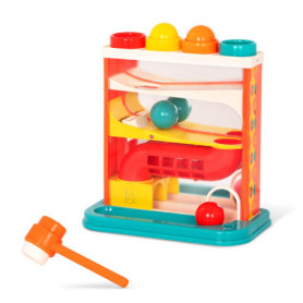 Balle Farfelue B. toys - Jouet de Pilonnage Coloré pour Tout-Petits