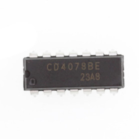 Pack de 10 Portes Logiques CD4078 DIP-14 - HUABAN