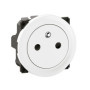Prise Électrique Murale Céliane Legrand - Blanc avec Socle Rétractable