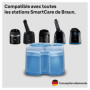 Recharge Braun 3-en-1 pour Nettoyage de Rasoirs - Pack de 12