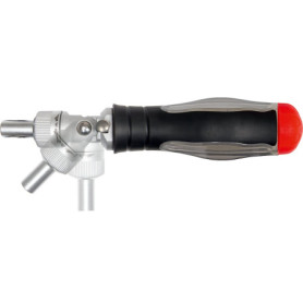 Tournevis à Cliquet Ergonomique Connex avec 12 Embouts Inclus