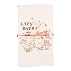 Carnet de Voyage Winnie L'Ourson - Ensemble Vintage en Simili Cuir
