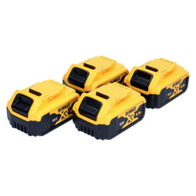 Pack de 4 Batteries DeWalt DCB184 18V Li-Ion 5.0Ah XR