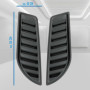 Capuchons de Capot d'Aération pour BMW Série 5 E39 - Style Sportif