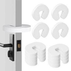 Romon Cale Anti Pince Doigt pour Porte - 12 Pièces de Sécurité pour Enfants