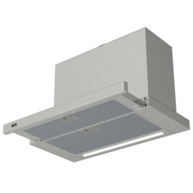 Hotte Aspirante AEG DPE5660M 60 cm - Débit 660 m³/h - Gris Élégant
