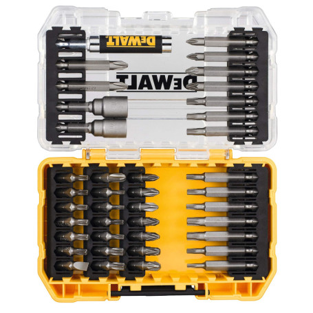 Coffret DeWalt TOUGHCASE 40 Pièces - Embouts de Vissage et Douilles