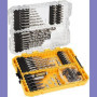 Coffret DeWalt Toughcase 72 Pièces - Forets Béton et Métal avec Embouts de Vissage