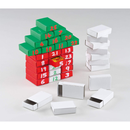 Lot de 30 Boîtes d'Allumettes Vides à Décorer - Activités Créatives pour Enfants