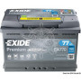 Batterie de Voiture Exide Premium EA640 64Ah 640A