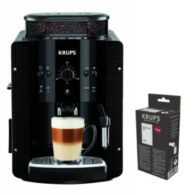 Cafetière Superautomatique KRUPS Essential avec Mousseur à Lait