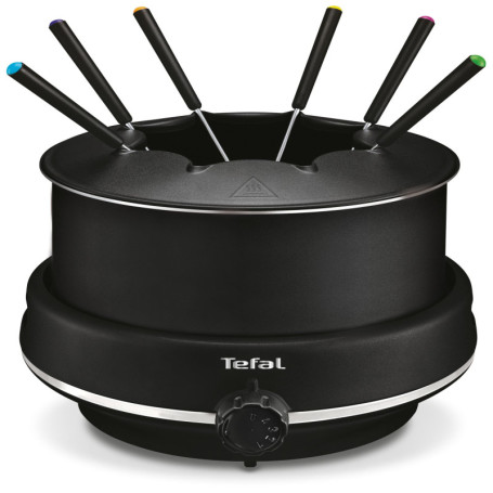 Tefal Easy Fondue Électrique 800W pour 6 Personnes avec Thermostat Réglable