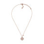 Collier Emporio Armani en Argent Sterling et Or Rose avec Pendentif en Zircon