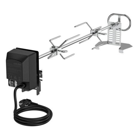 Kit de Rôtisserie Électrique Onlyfire 73 cm pour Barbecue et Brasero