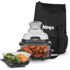 Friteuse sans huile portable Ninja CRISPi 4-en-1 avec 2 contenants en verre