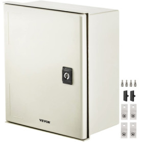 Boîtier en Fibre de Verre NEMA 4X Étanche 30x25x14 cm - Coffret Électrique VEVOR