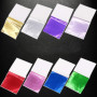 Pack de 50 Feuilles Métalliques Multi-Couleurs pour Arts et Artisanat