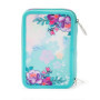 Trousse Triple GO POP Turtle Bloom avec 18 Crayons et 3 Compartiments