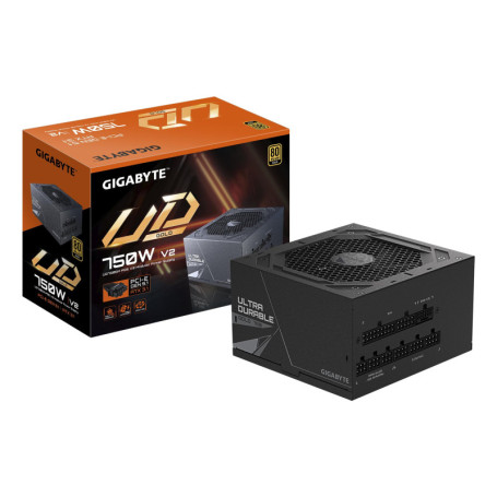 Alimentation GIGABYTE UD750GM PG5 V2 - 750W, 80 Plus Gold, Modulaire